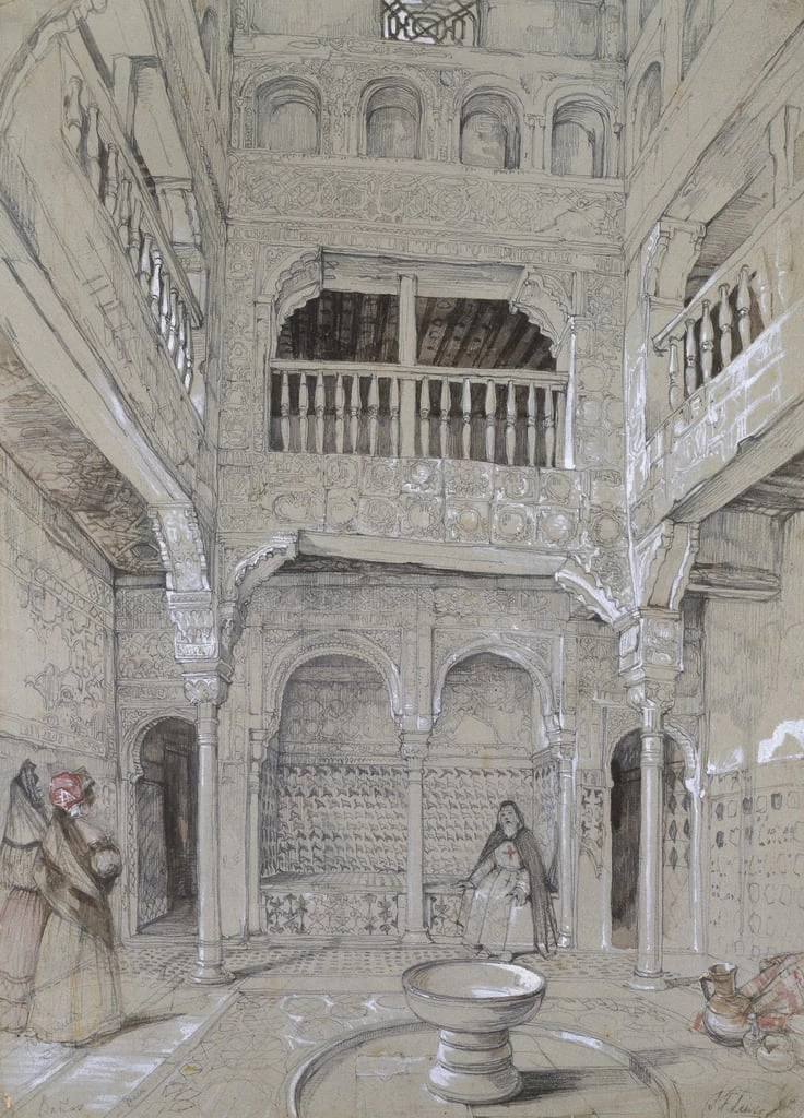 Ingresso ai bagni dell'Alhambra - Ashmolean Museum, University of Oxford